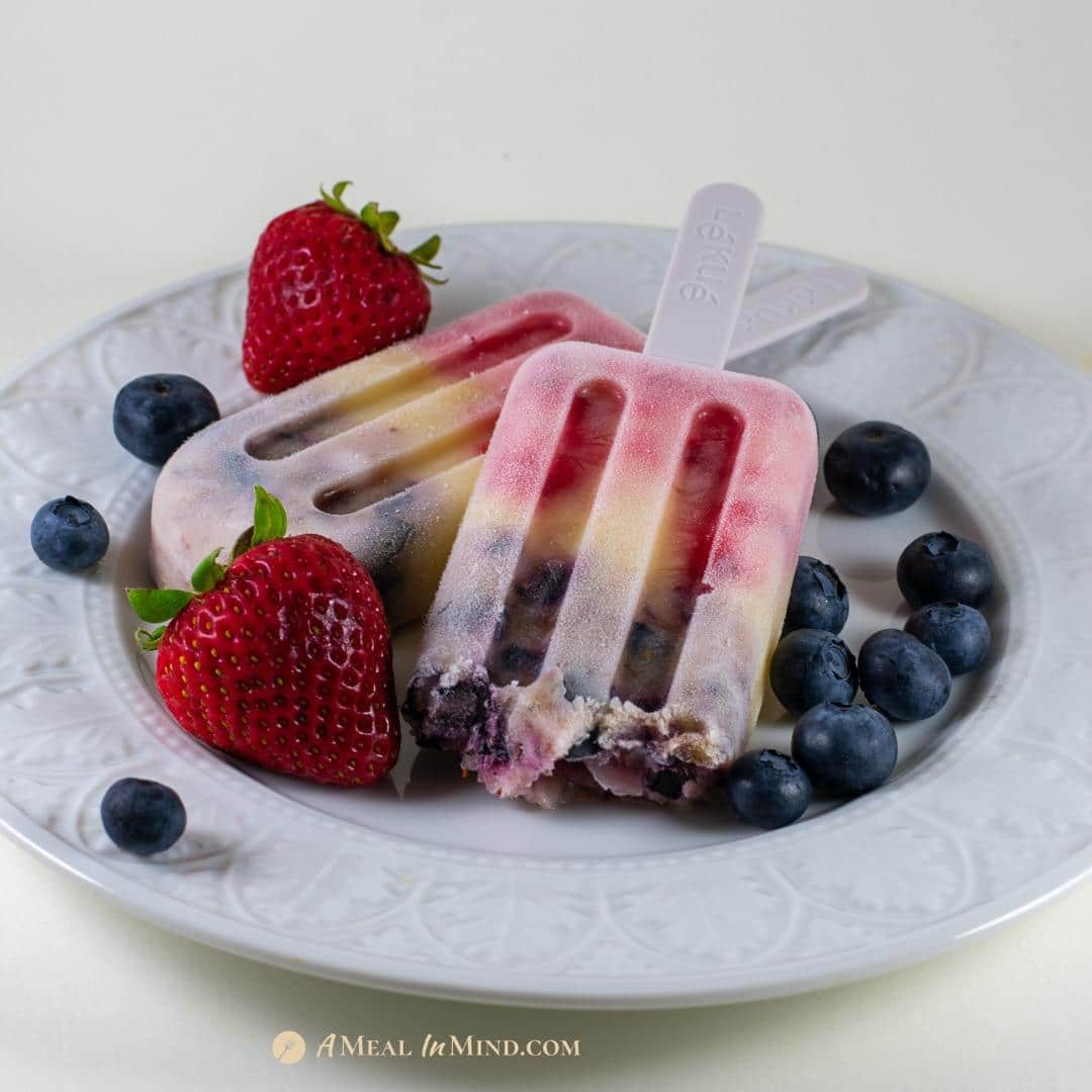 Coconut Yogurt Fruit Popsicles Dairy Free A Meal In Mind