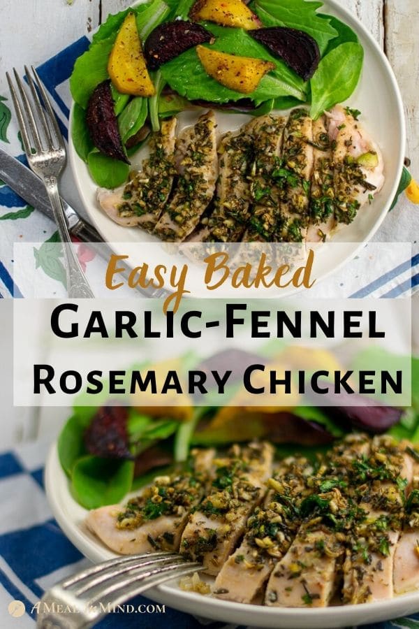 garlic fennel rosemary chicken 2 image pinterest pin