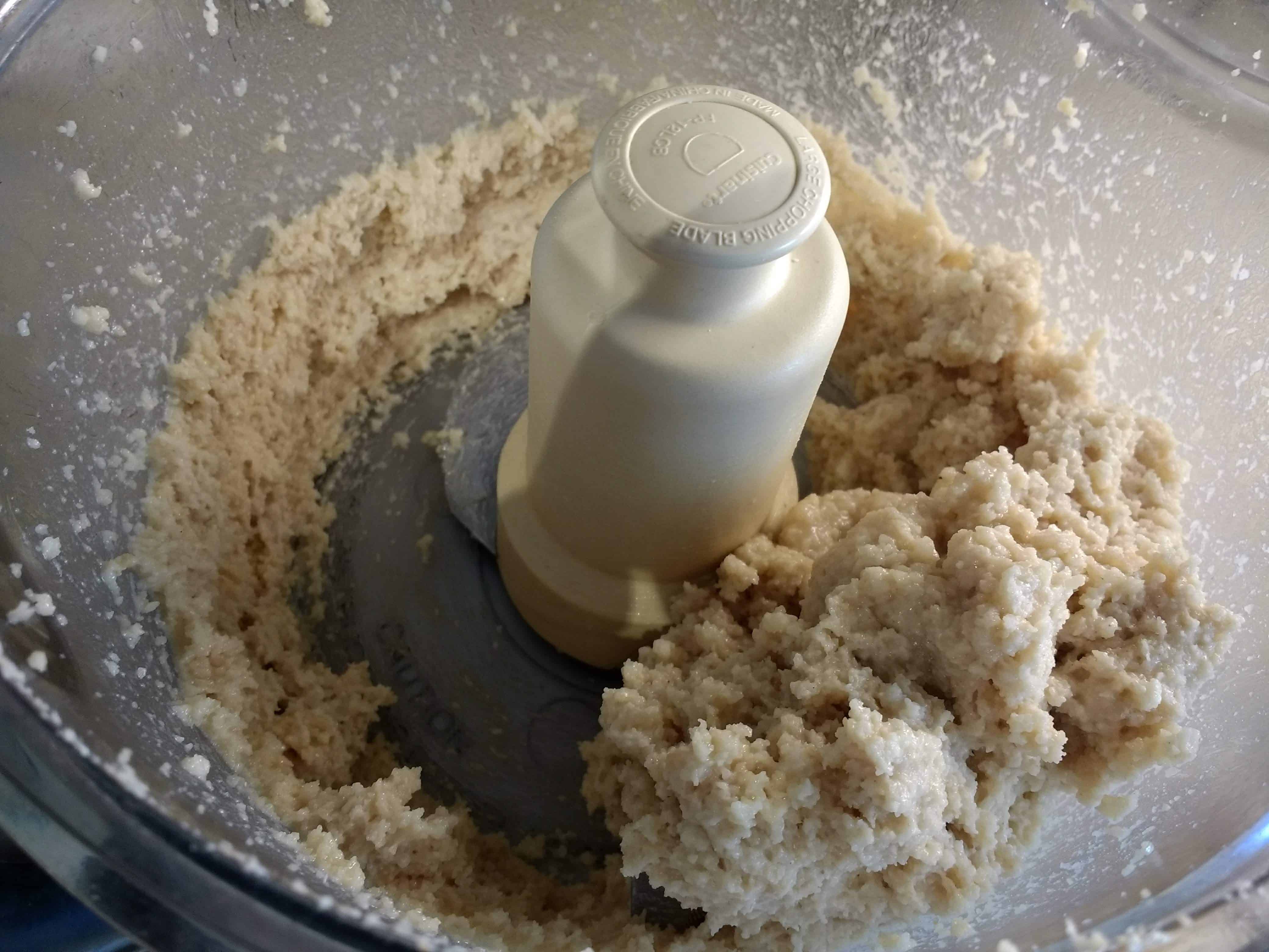 Macadamia Nut“ella” - Gluten and Dairy Free nut butter in food processor