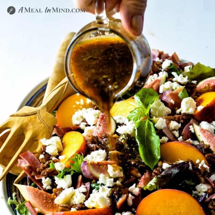 Fig Peach Salad With Pecans And Feta A Meal In Mind 6276