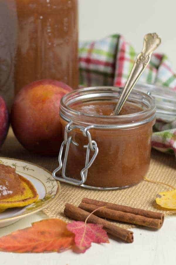 close-up of Apple Pluot Butter