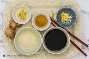 ingredients for teriyaki sauce